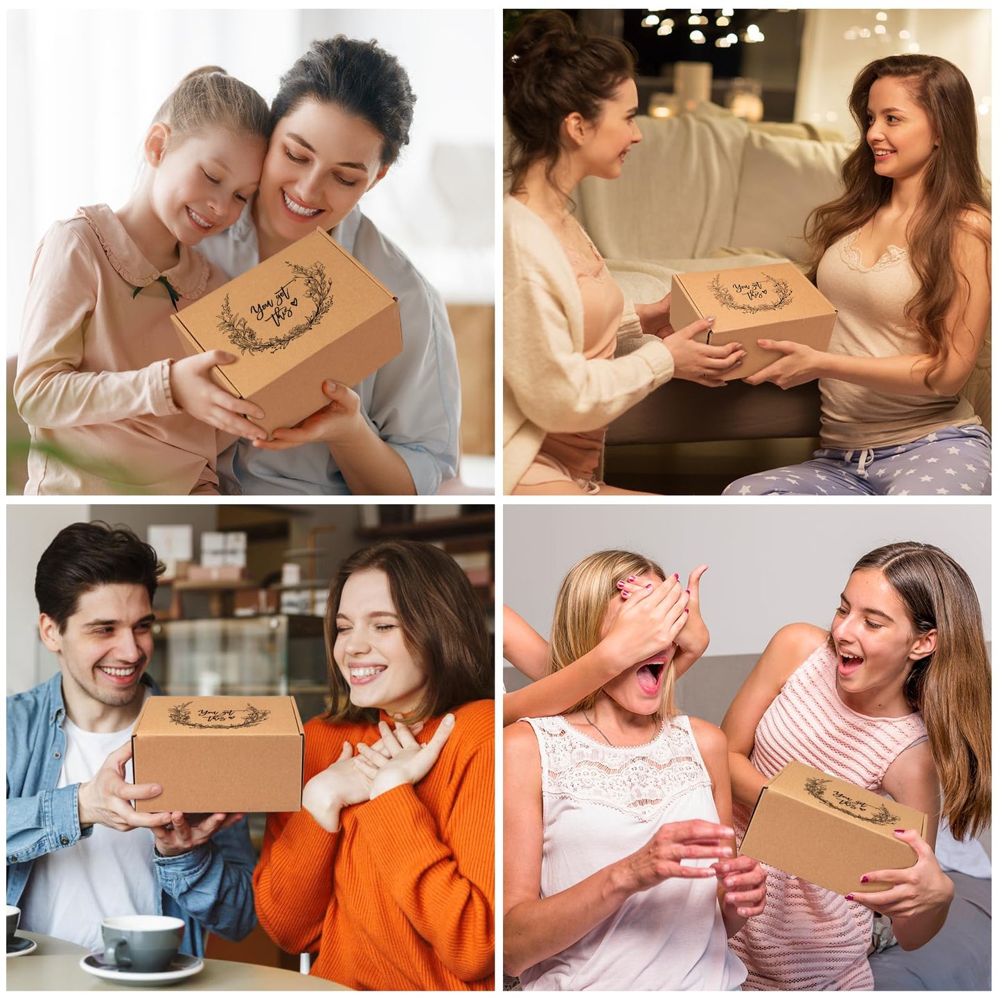 Mothers Day Gifts for Mom, Birthday Gifts for Women, Happy Birthday Gift Basket for Women, Unique Woman Birthdays Gift Box for Her Sister Wife Girlfriend Coworker Bestie Female Friendship Best Friend