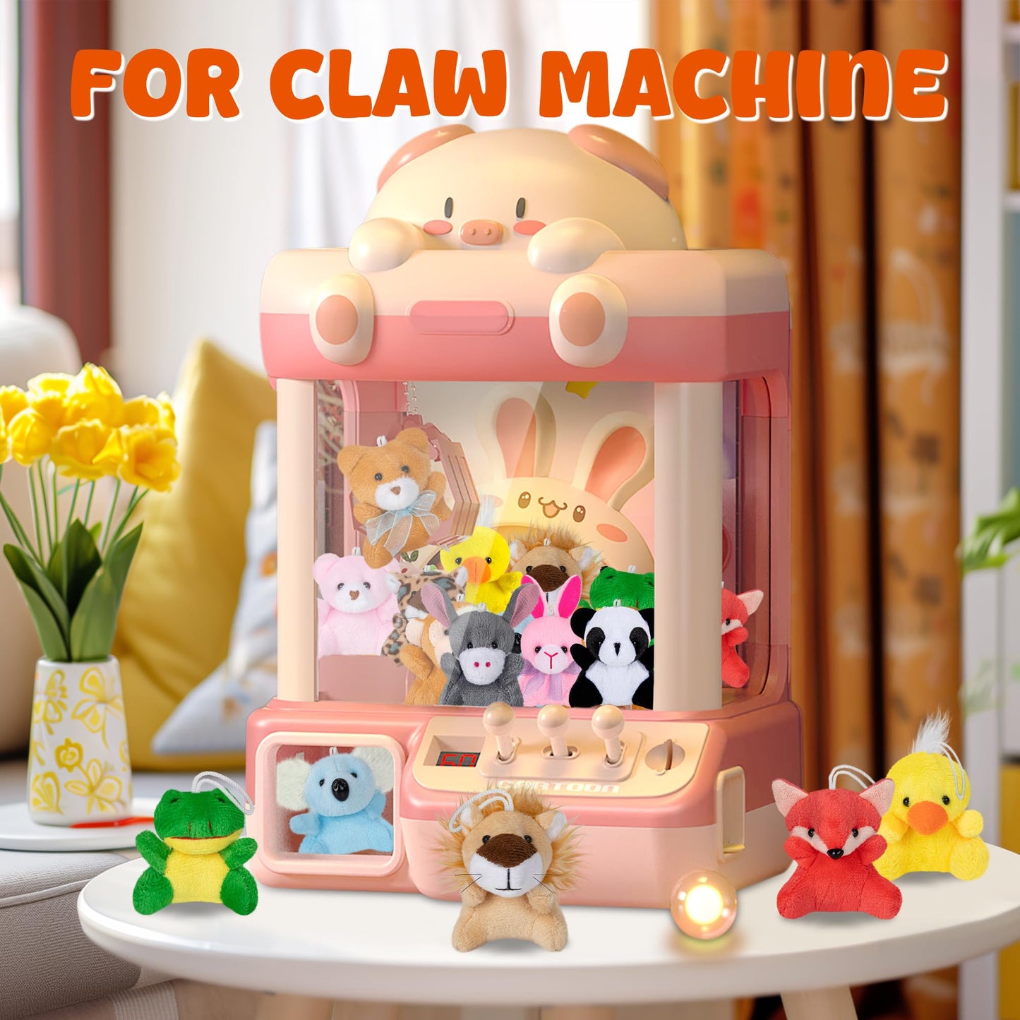 Sofier 12 Packs Mini Stuffed Animals Bulk Party Favors For Kids Treasure Box Toys Classroom Plush Toys Claw Machine Key Chains Carnival Prizes Small Valentine Halloween Stocking