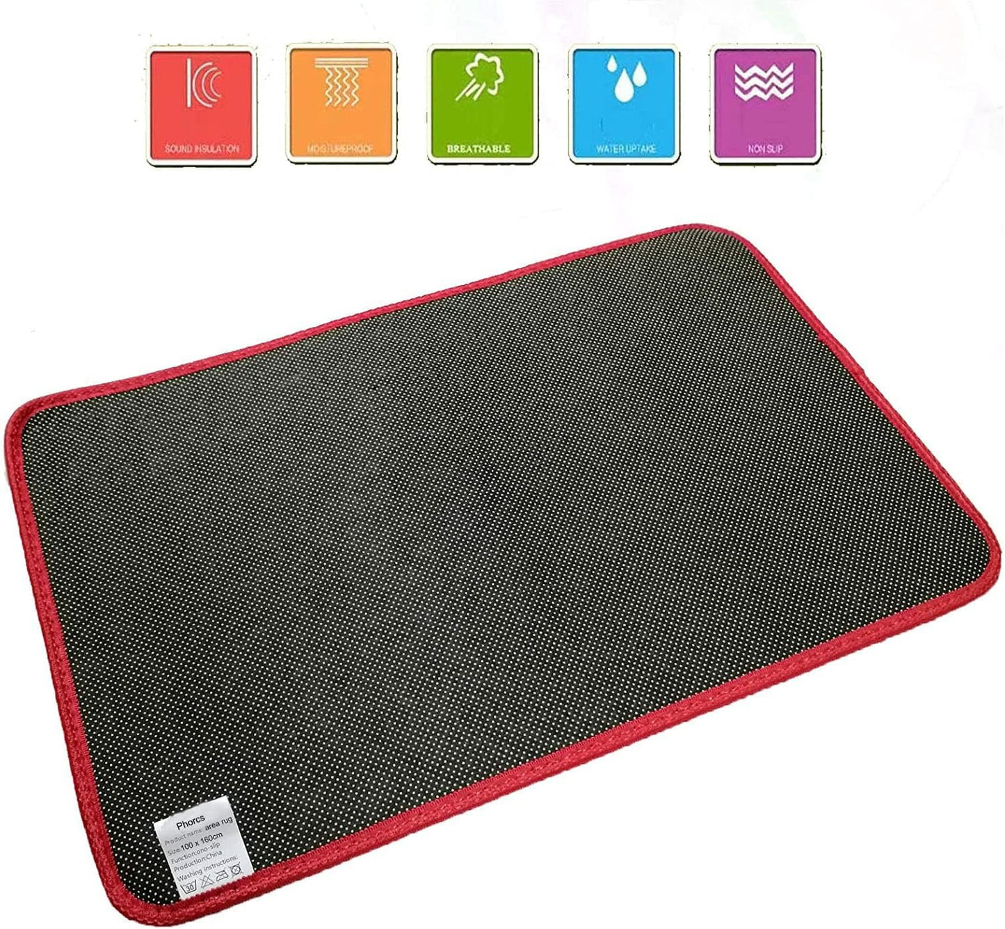 Basketball Court Home Decor Printed Large Area Rugs for Teen Boys Kids Playroom Bedroom, Non-Skid Rubber Back Indoor Floor Carpet Yoga Mat, Durable Hairless Crystal Velvet Living Room Sofa Floor Mat