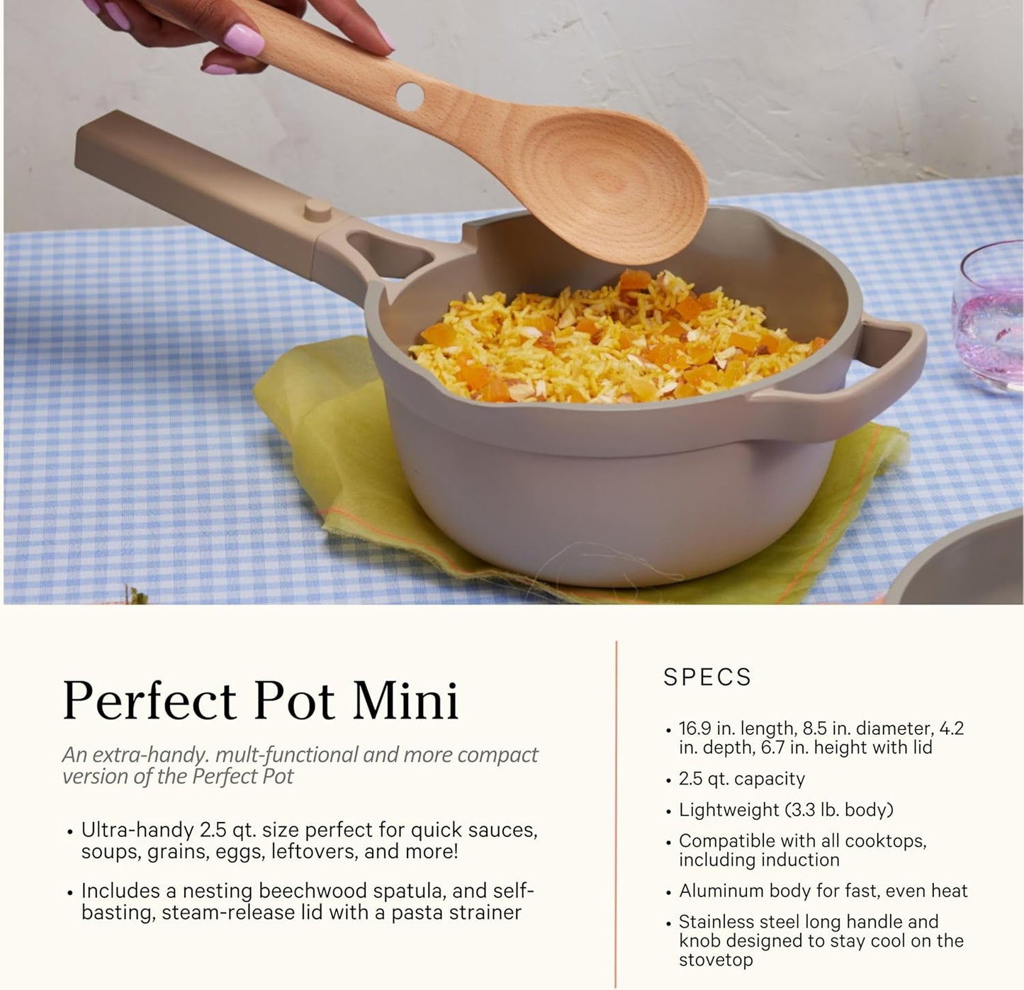 Our Place Cookware Set - 13-Piece Nonstick Kitchen Essentials | Toxin-Free, Heat Safe to 450°F | Blue Salt