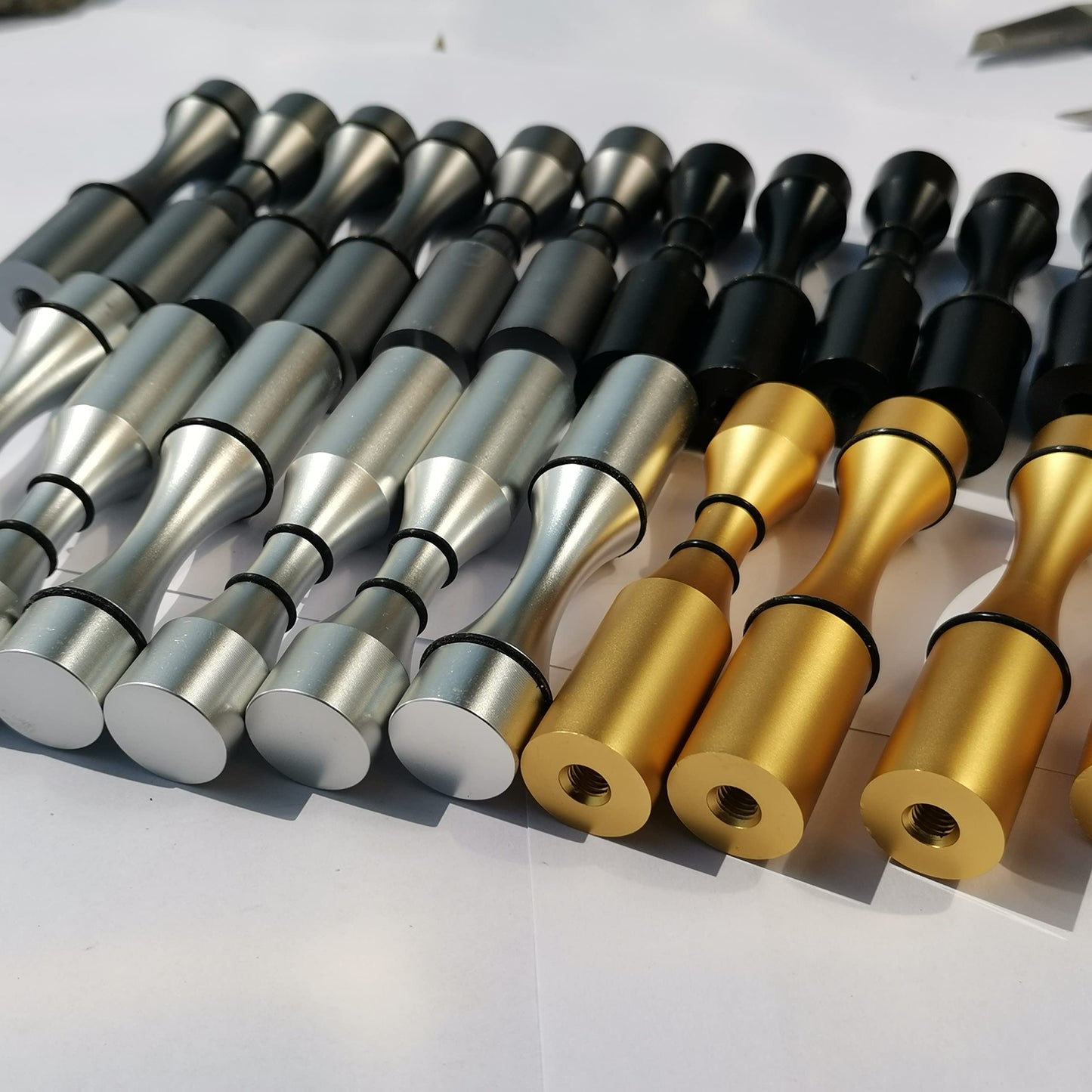 Wine Bottle Wall Pegs 5 Bottle Matte Silver Single Vino Pin for Drywall or Wood Surfaces