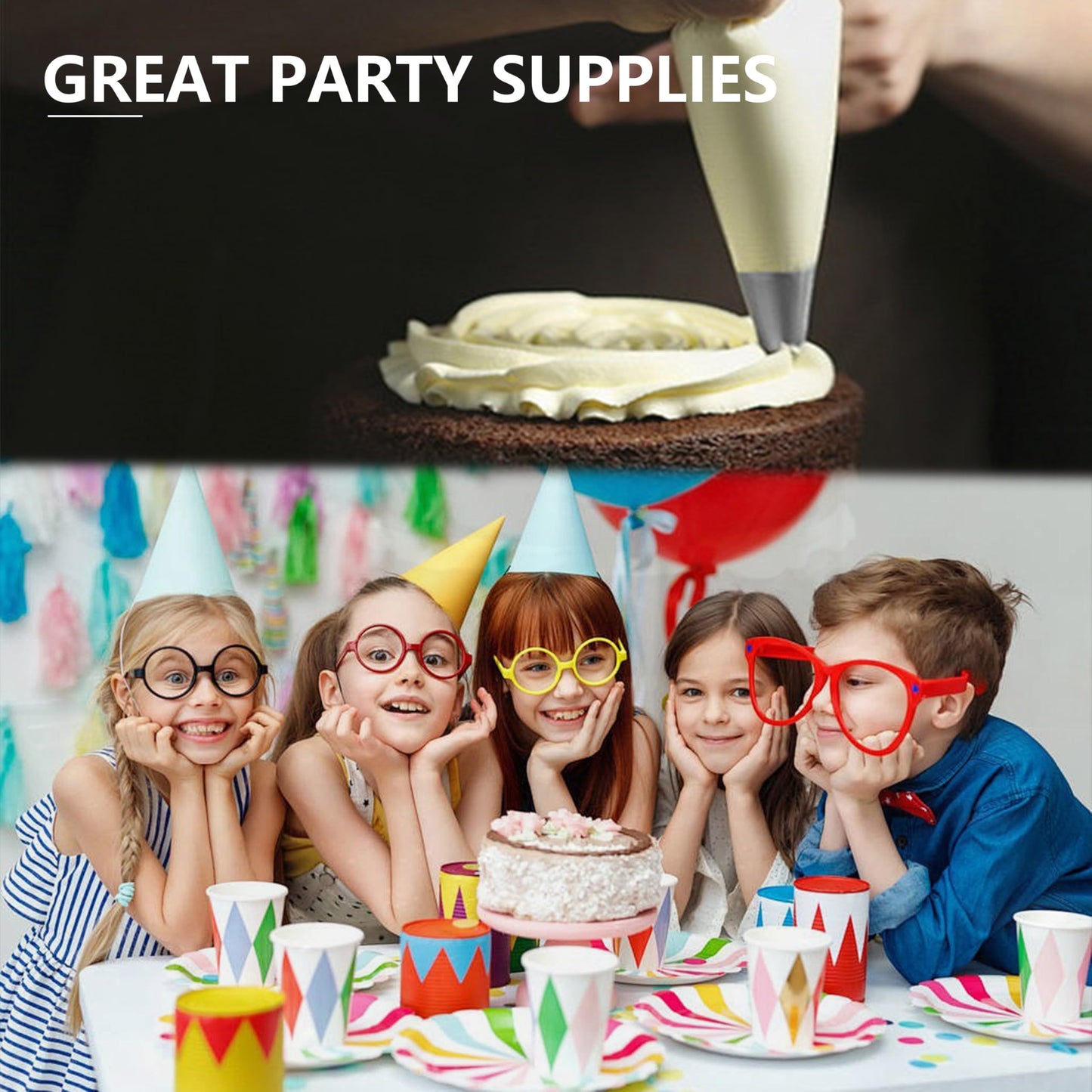 Piping Bags,100 Pieces Anti Burst Piping Bags, 12 Inches, Icing Piping Bags, Disposable Cake Decorating Bags, Non-Slip Pastry Bags-Ideal for Cakes,Cream Frosting and Cookie Decorating