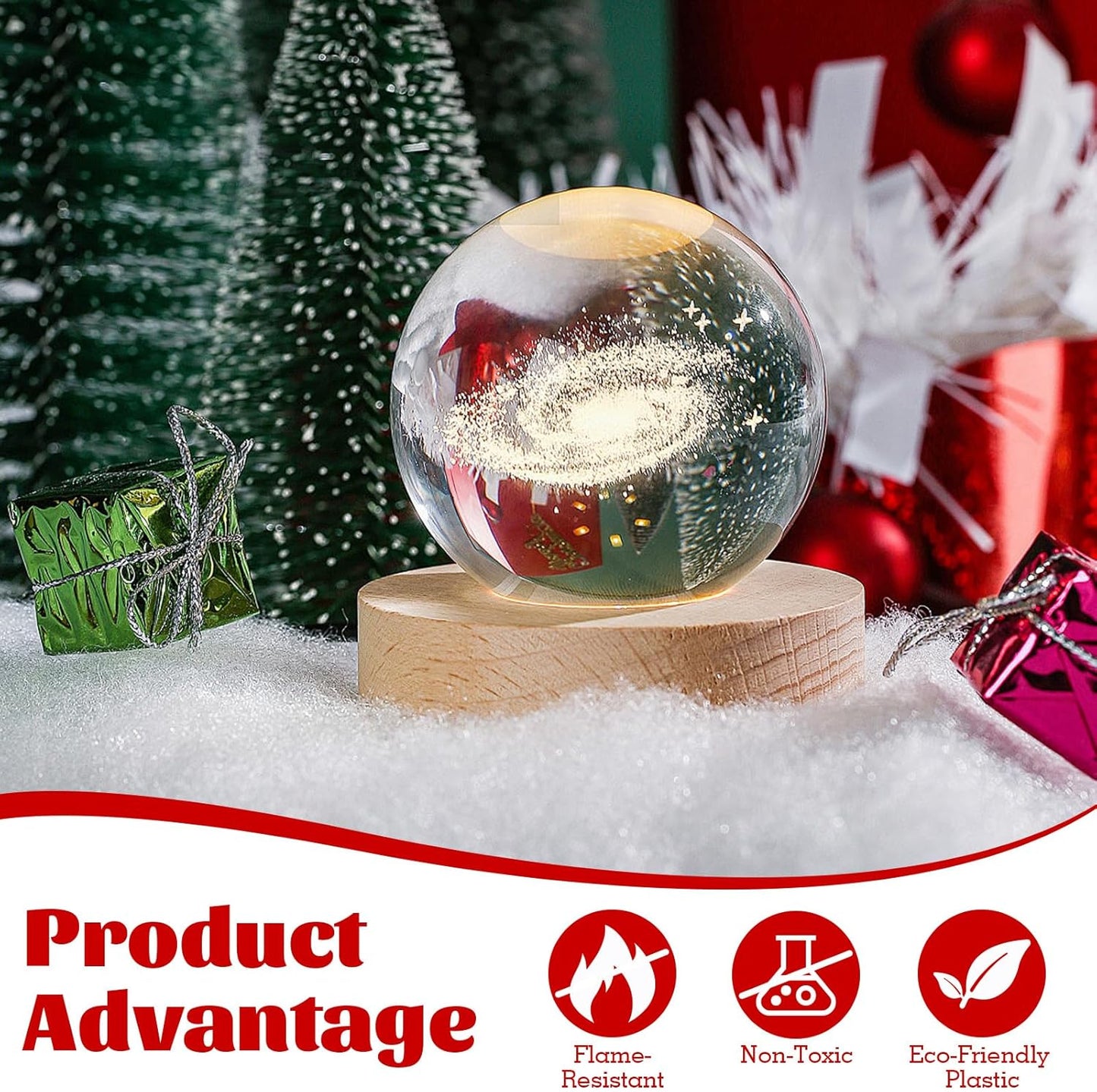 Skiennix Fake Snow Blankets - Perfect for Christmas Village Decor | 2 Pcs, Each 31.5 x 94.5 Inches