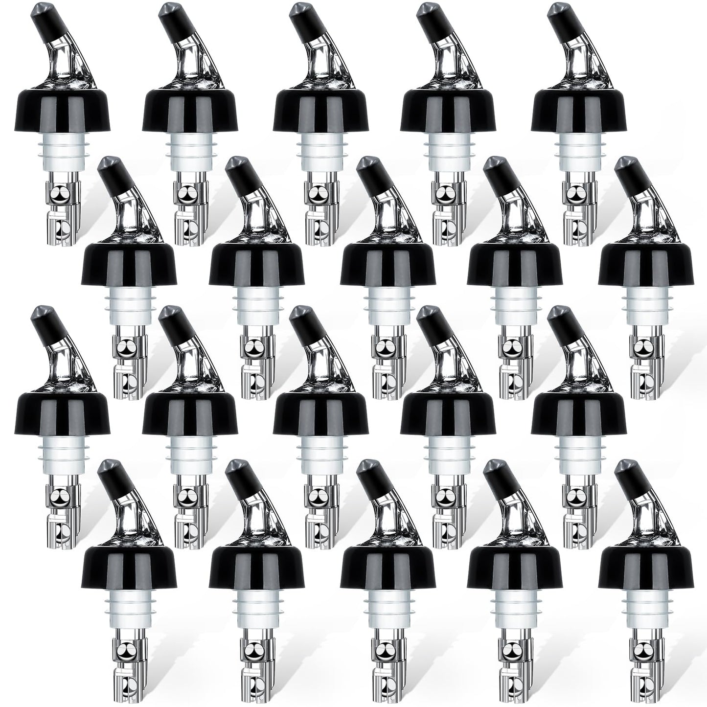 Automatic Measured Bottle Pourer - Quick Shot Spirit Measure Pourer Drinks Wine Cocktail Dispenser Home Bar Tools