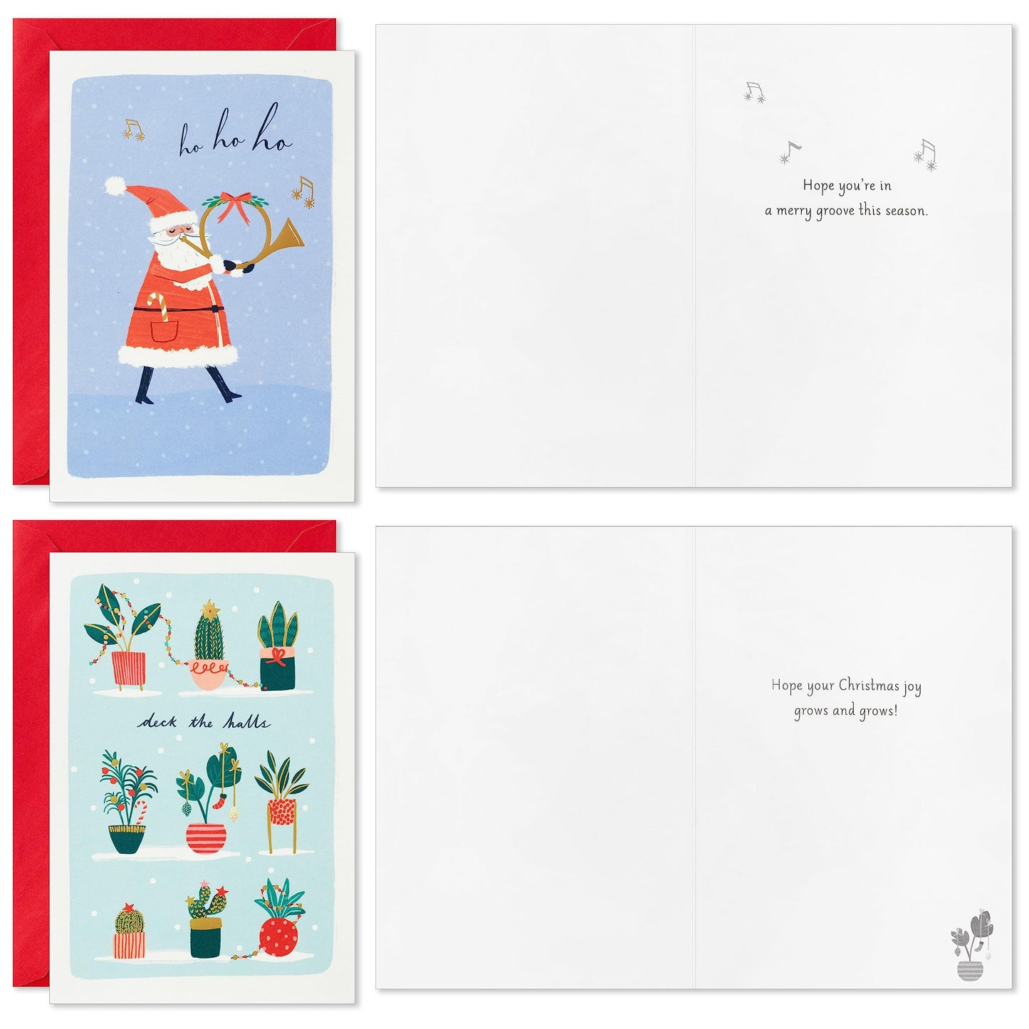 Hallmark Cute Boxed Christmas Card Assortment (24 Cards and Envelopes)
