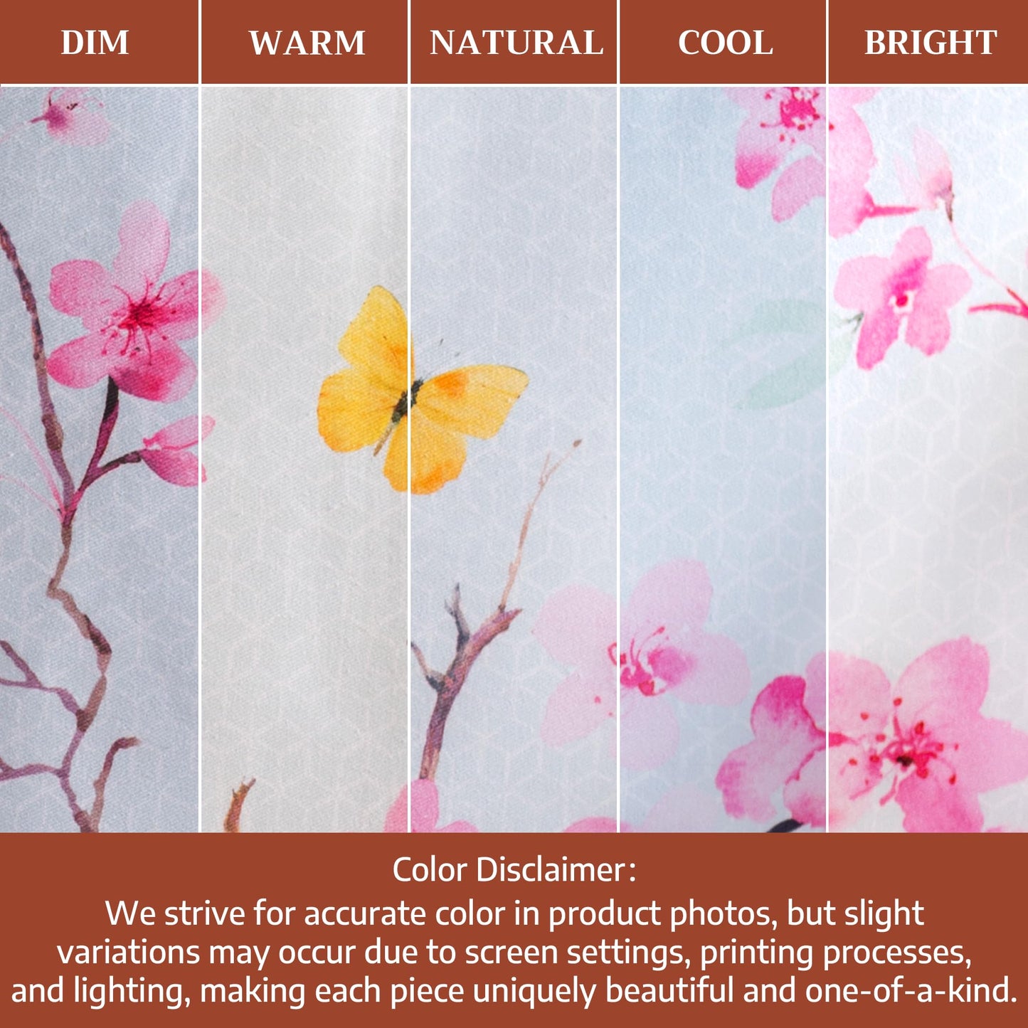 Maison d' Hermine Table Cloth Round Table 100% Cotton 63 Round Inches Tablecloth Reusable Decorative for Dining Kitchen Room Farmhouse Home Gifts for Mothers Day Spring Summer - Blossoms in Spring