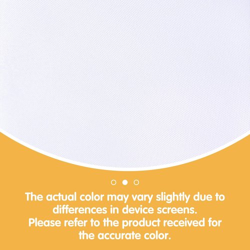 BRILLMAX 6 Pack White Tablecloths 90 x 132 Inch for 6ft Rectangle Tables - 150 GSM Polyester Fabric, Floor Length Drop, Water, Stain & Wrinkle Resistant Cloth Cover for Wedding Reception Banquet