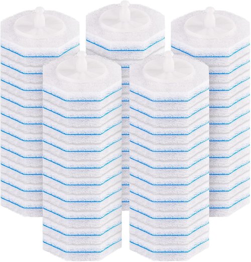 Clorox Toilet Wand Refills - 50 Count Compatible with Most Disposable Toilet Brushes for Easy Cleaning