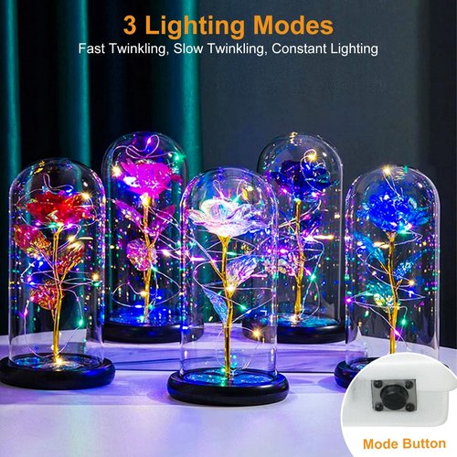 btfarm 3 Pack Fairy Lights Battery Operated [3 Modes], 7ft 20 Led Twinkle Lights String Lights Waterproof Bulk Small Mini Silver Wire for Mason Jars Vases Wedding Table Centerpiece, Multicolor