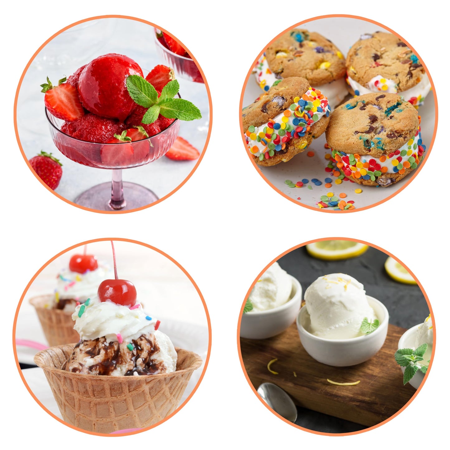 Nostalgia Electric Ice Cream Maker – Parlor Style, Old Fashioned Soft Serve Ice Cream Machine Makes Frozen Yogurt or Gelato in Minutes - Fun Kitchen Appliance – White - 4 Quart