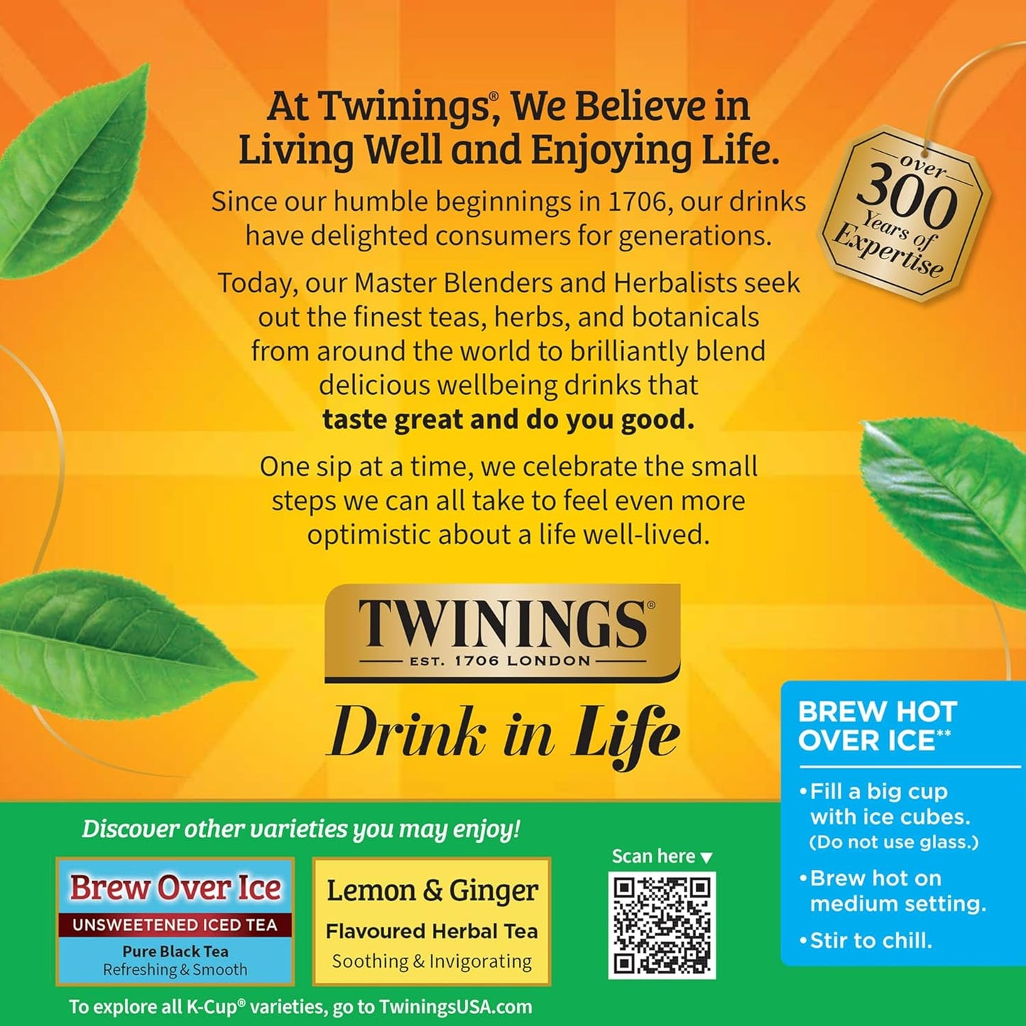 Twinings Green Tea K-Cup Pods - Smooth Flavor & Enticing Aroma, 24 Count for Keurig