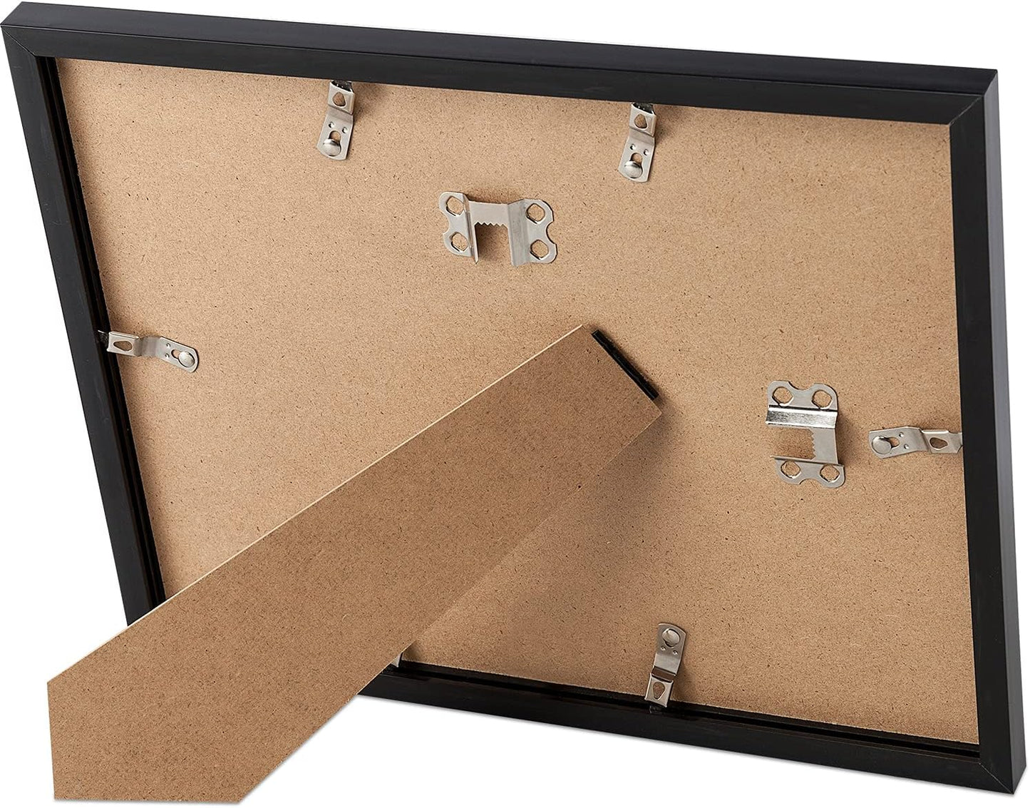 Upsimples Certificate Frame - High Definition Glass Diploma Frames | 8.5x11 Inches | Black 5-Pack