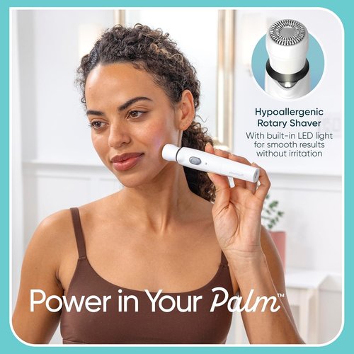 Conair GIRLBOMB All-in-One Trimmer & Shaver Set for Women - Wet/Dry, Rechargeable, Versatile Use