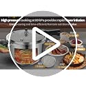 4.2 Quart Stainless Steel Pressure Cooker - Induction Compatible, Safety Devices