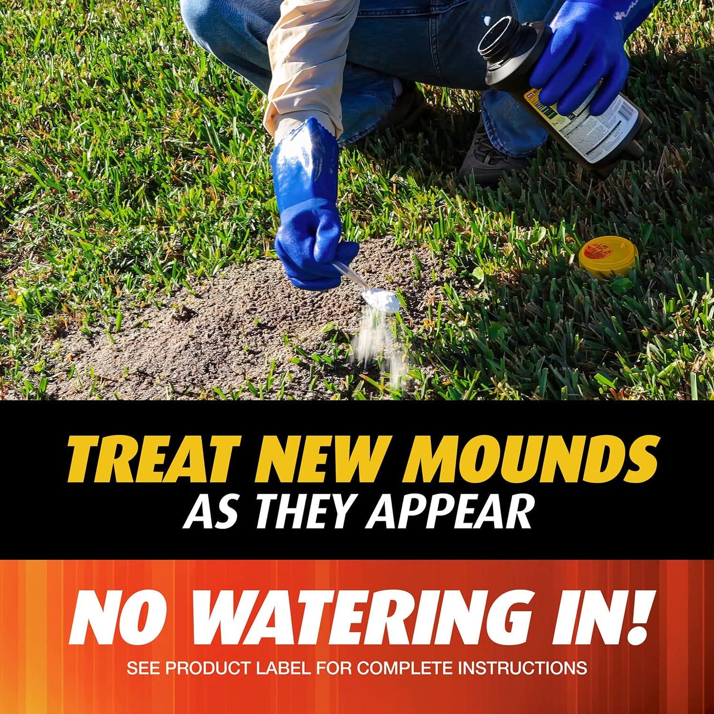 Ortho Orthene Fire Ant Killer - Effective Mound Treatment, Kills Queens, No Watering Needed, 12 oz