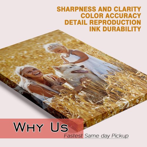 GMissT Canvas Prints - Personalized Custom Photo Canvas for Home Decor | Floating Frames & Gift Wrapping Available