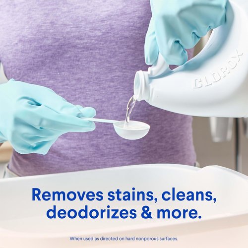 Clorox No Splash Bleach - 77 Ounces | Safe, Easy-To-Use Formula for Mess-Free Cleaning