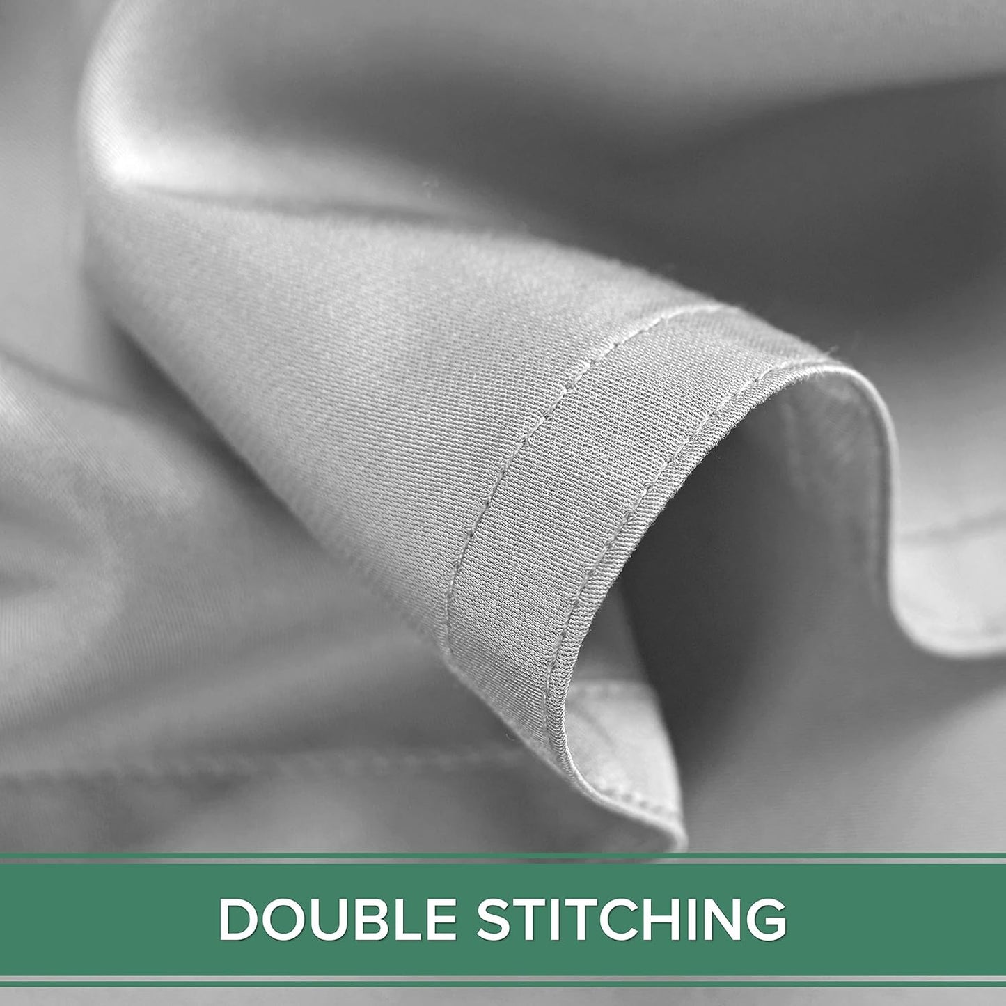 Pure Bamboo California King Sheets - 100% Organic Viscose Bed Set, Soft & Cooling, Silver Pearl