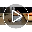Marble Salt and Pepper Bowls Set with Wooden Lids & Spoons – Elegant Kitchen Accessories