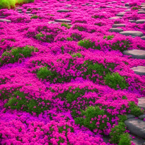 Creeping Thyme Seeds - 20,000 Non-GMO Heirloom Seeds for Perennial Ground Cover Plants
