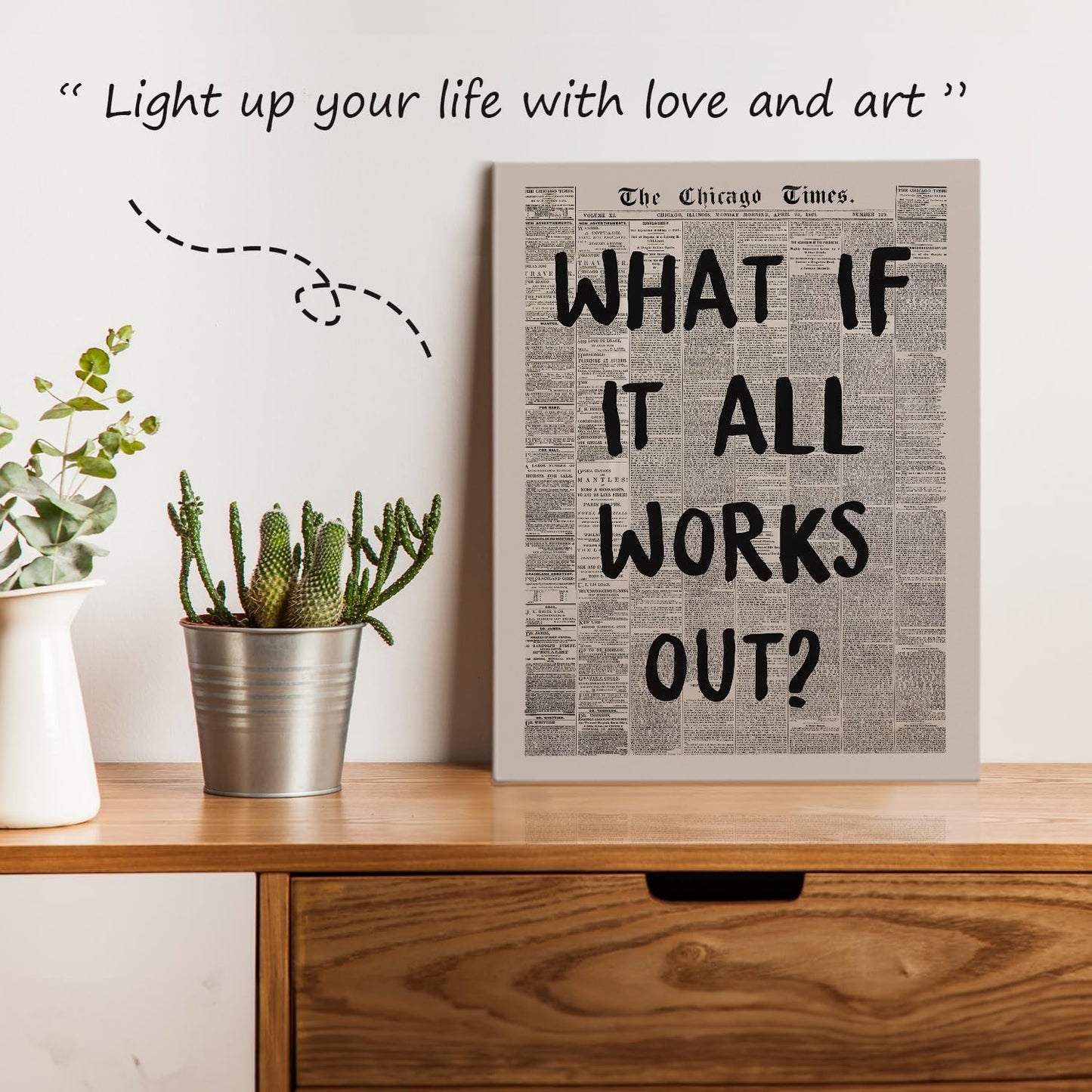 Regine Switzerland Inspirational Wall Art - Motivational Prints for Home Office | 11x14 Inch Framed Decor