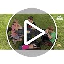 LET'S CAMP Folding Camping Table - Aluminum Roll-up Bar Table for Outdoor Use