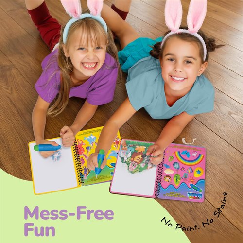 Easter Basket Stuffers for Toddlers, 4 Pack Easter Water Coloring Books for Kids, Easter Basket Essentials, Easter Activities Kids, Easter Basket Stuffers, Easter Toys, Easter Basket Ideas Gifts