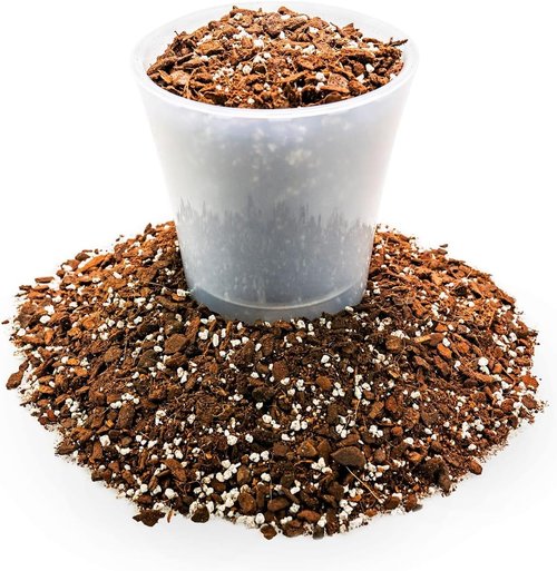 Gardenera Premium Monstera Potting Soil - Quick Drain Formula for Monstera Deliciosa - 5 Quart Bag