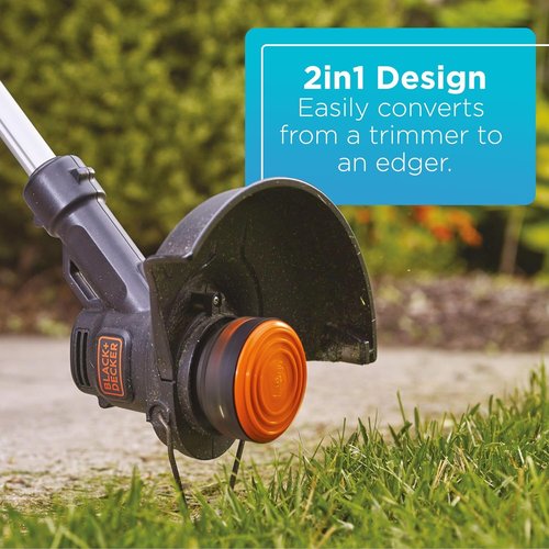 BLACK+DECKER 20V MAX Cordless String Trimmer - 10-Inch Electric Weed Wacker with Ergonomic Design & Automatic Feed Spool