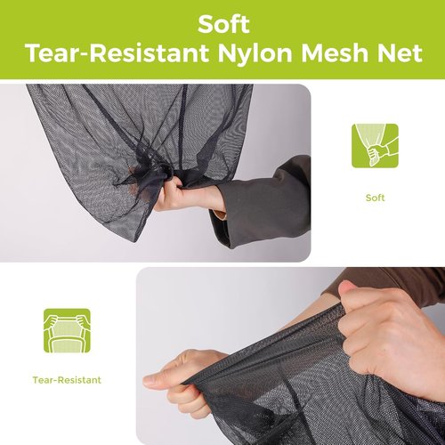BoxedHome Pool Skimmer Net - Durable Nylon Mesh for Easy Leaf & Debris Cleanup | Reinforced Frame
