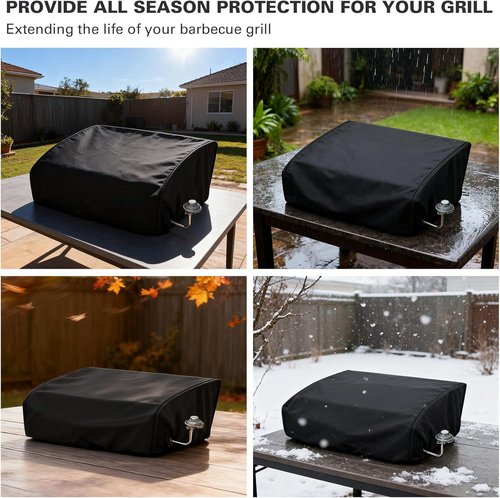 Blackstone Heavy Duty 600D Grill Cover - Waterproof Protection for 17-Inch Griddle