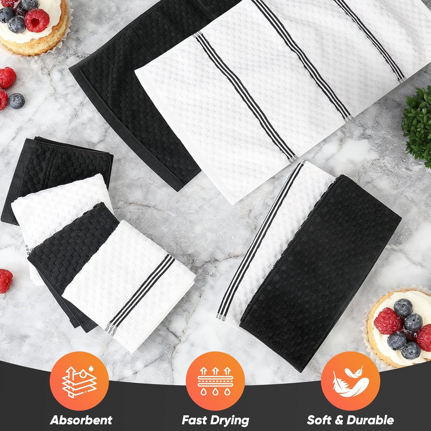 Skiennix Bread Lame Sourdough Scoring Tool Set - Includes Oven Mitts, Towels & Pot Holders