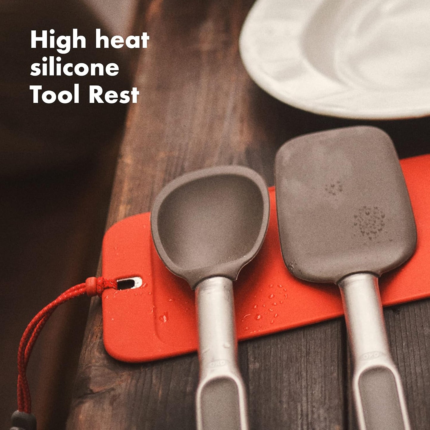 OXO Camp Stove Cooking Set - 4-Piece Outdoor Cooking Gear for Camping Adventures