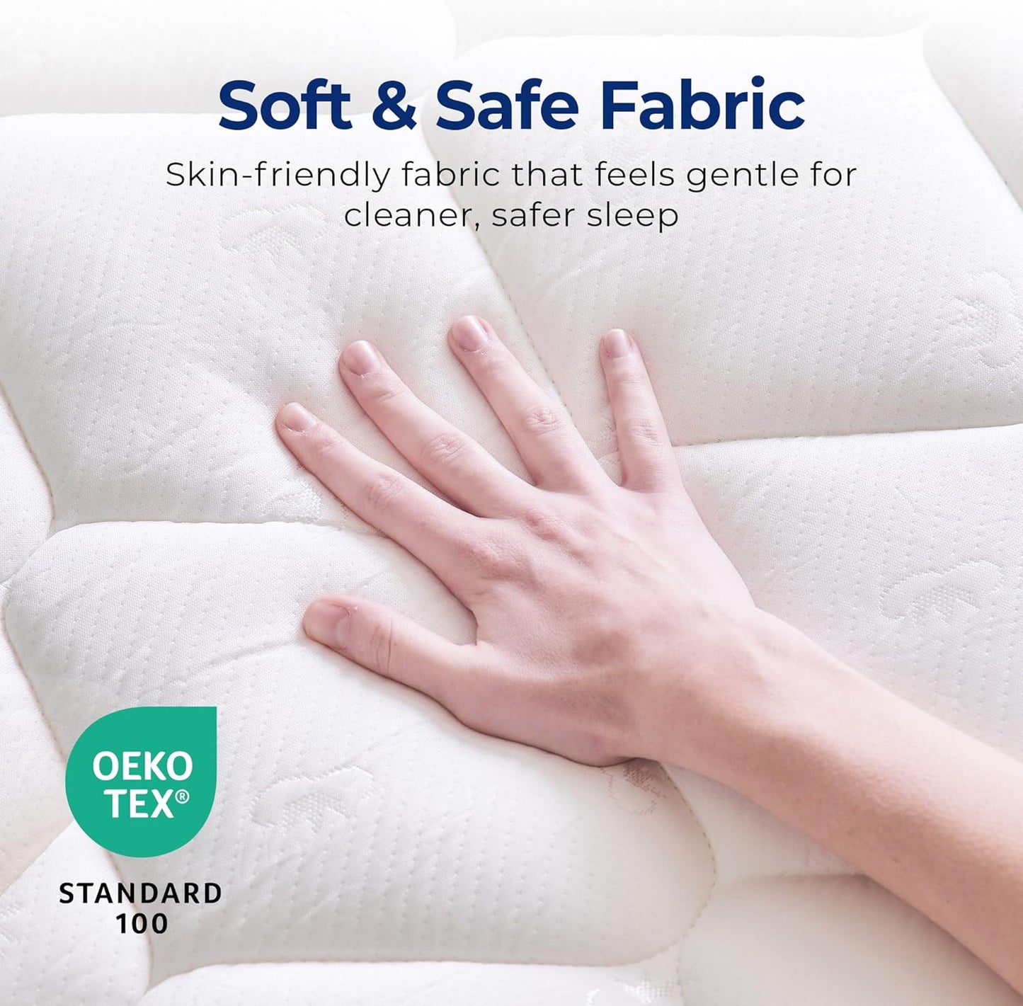 Neo Sleep Twin Size Mattress - 8-Inch Hybrid Comfort with Cooling Gel Memory Foam & Pressure Relief