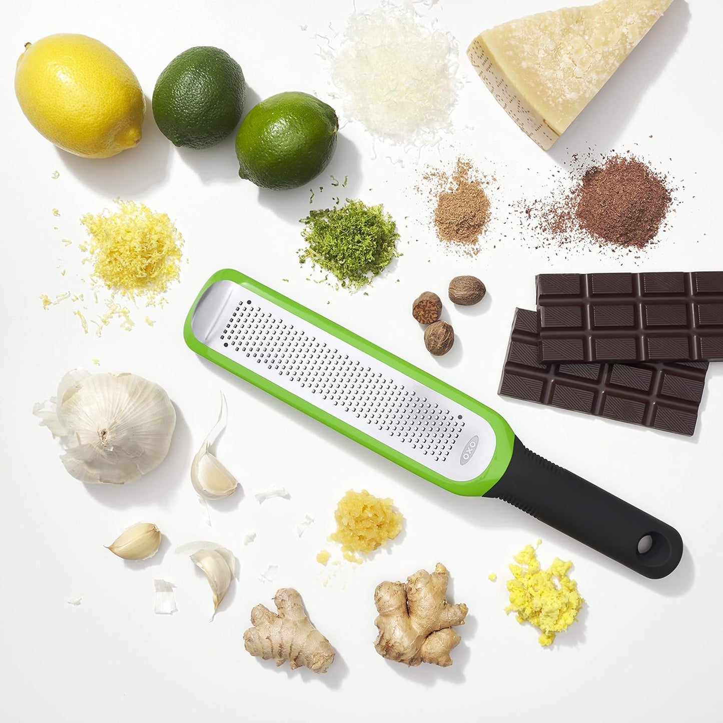 OXO Good Grips Zester & Grater - Precision Etched Blades for Effortless Grating & Zesting