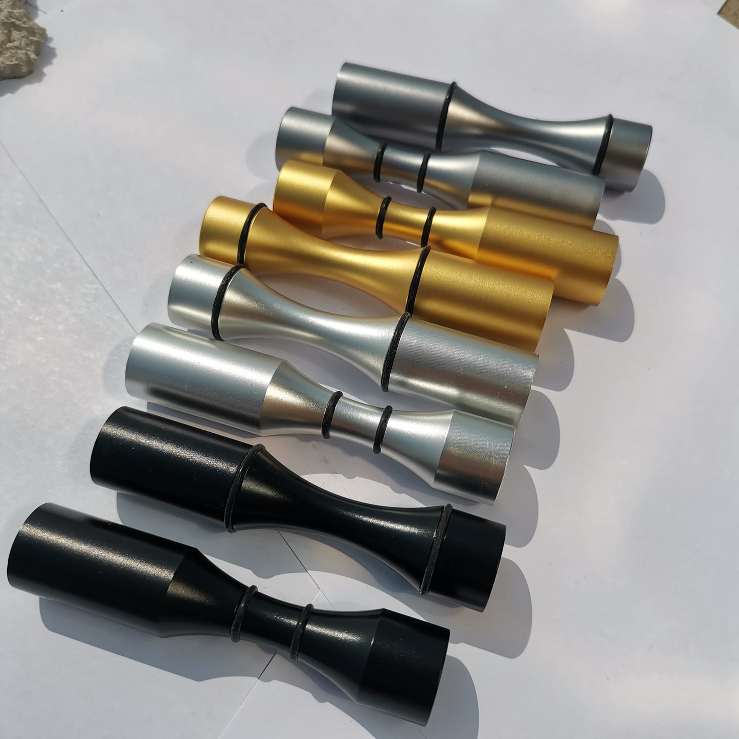 Wine Bottle Wall Pegs 5 Bottle Matte Silver Single Vino Pin for Drywall or Wood Surfaces