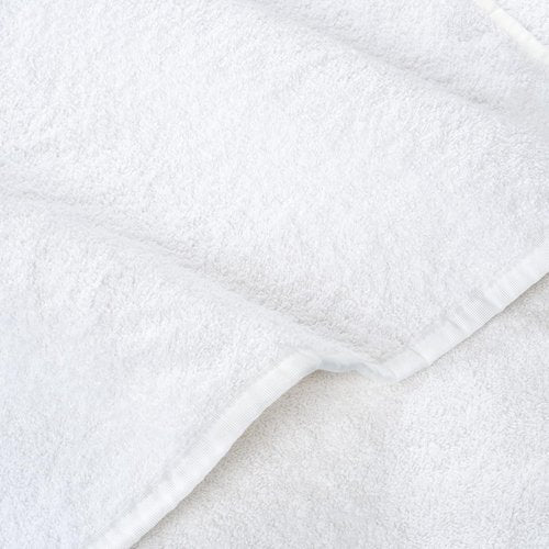 Cotton Paradise Lounge Chair Towel - 32x86 Inch Pool & Beach Towel with Pocket | White, 1 Piece