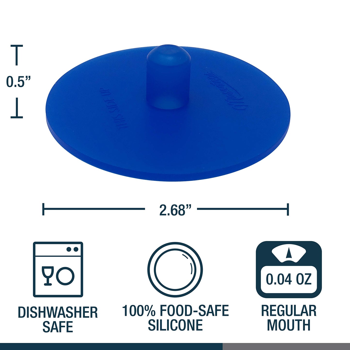 Masontops Pickle Pipes - Waterless Airlock Fermentation Lids - Regular Mouth Mason Jar Fermenter Caps - Premium Silicone