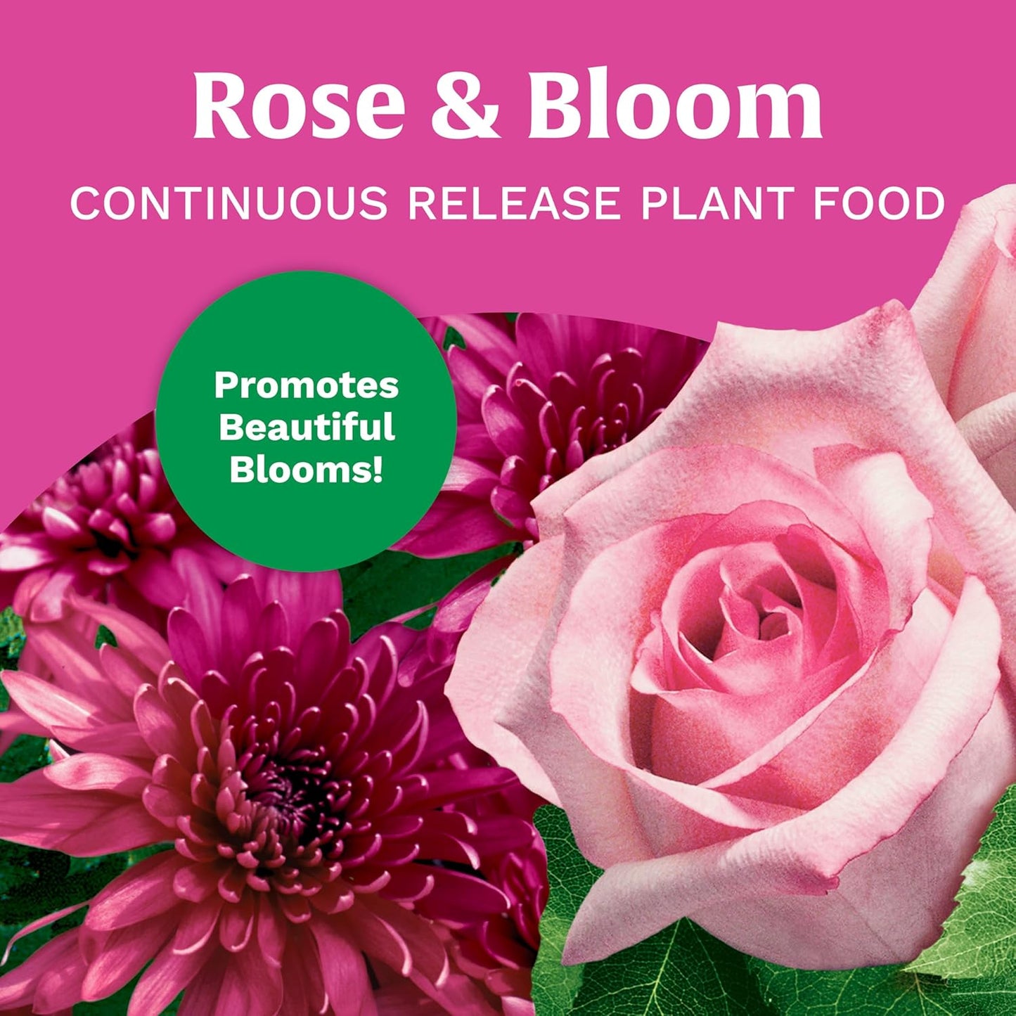Scotts Rose & Bloom Plant Food - Continuous Release Formula for Vibrant Blooms | 3 lb