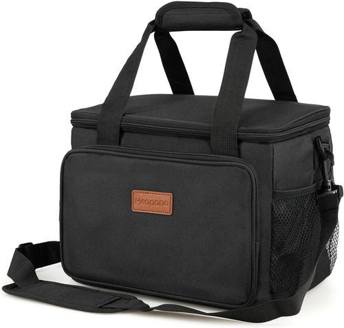 Coreskin Insulated Lunch Box for Adults, 15L Leakproof Cooler Bag with Multi Pockets, Adjustable Strap, Ideal for Work, Beach & Picnic
