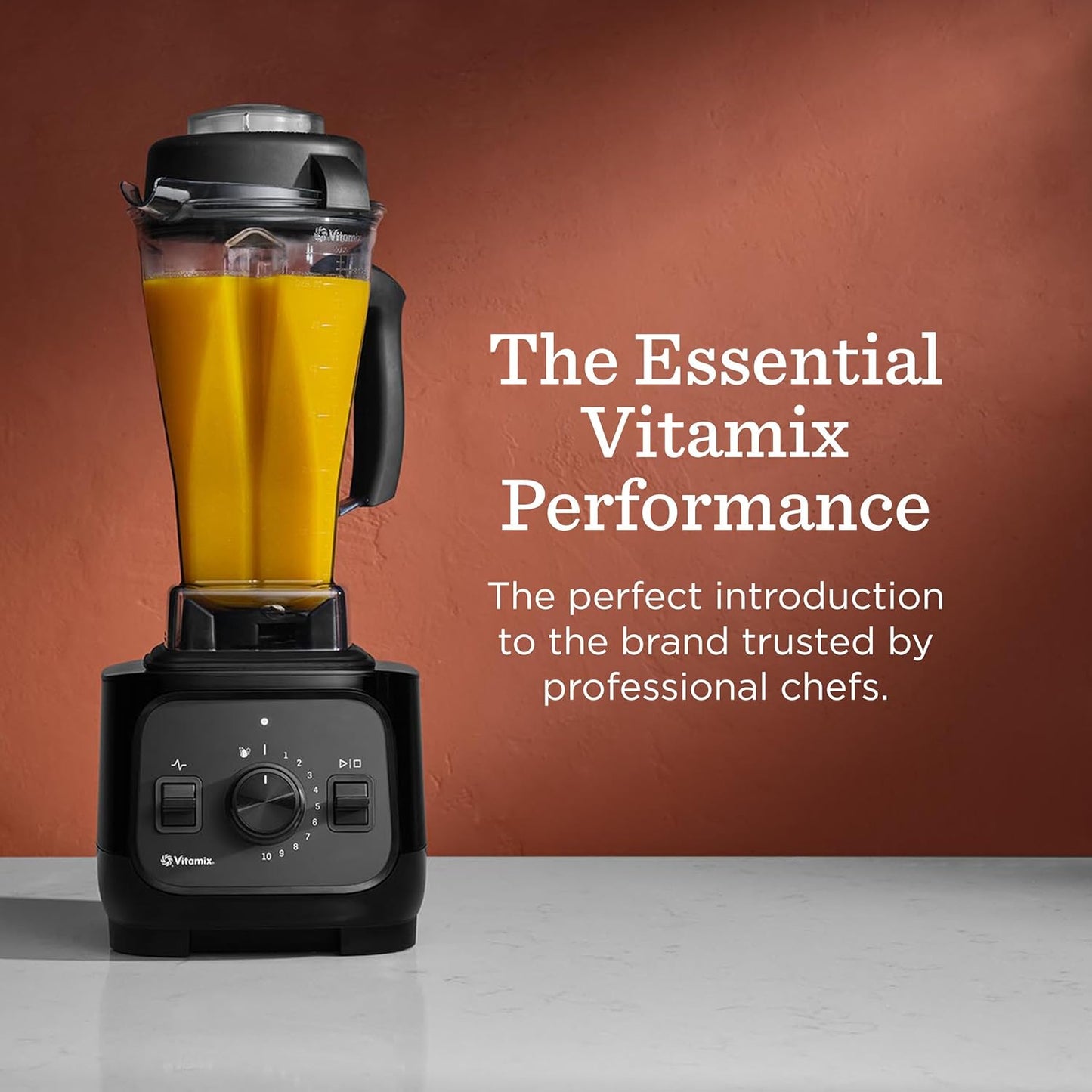 Vitamix VX1 Blender - Professional Kitchen Blender for Smoothies & Soups | 10 Speeds, 64 Oz, Black