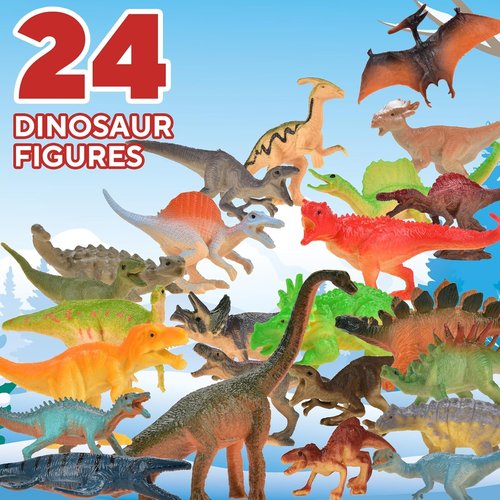 Advent Calendars 2025 - Kids Dinosaur Toys with 24 Days Countdown | Perfect Xmas Gift for Ages 3-6
