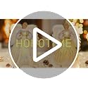 HOHOTIME Silver 14'' Angel Tree Topper with White Feather Wings & LED Light