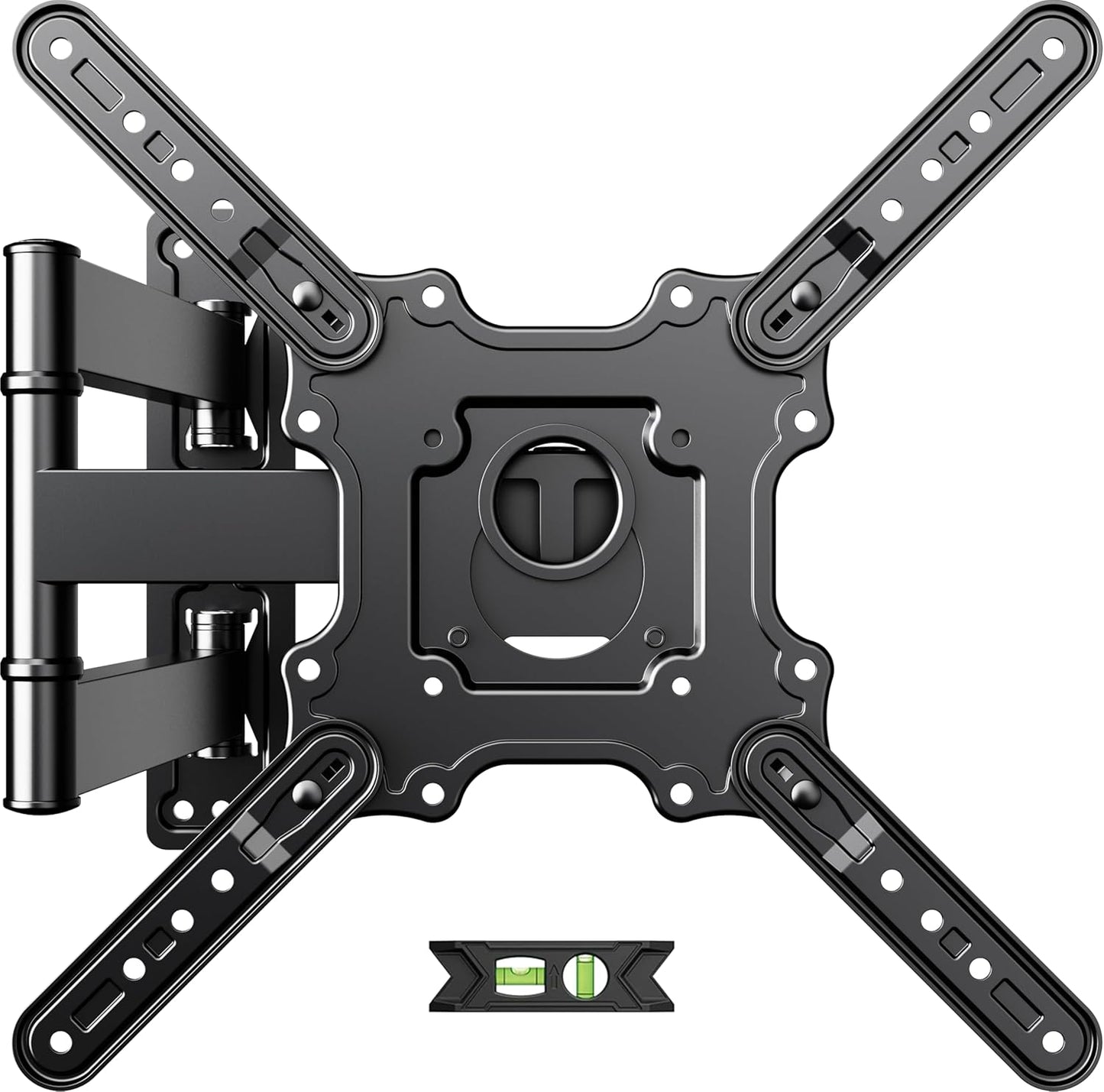 USX Mount Full Motion TV Wall Mount - Swivel & Tilt Design for 26-60 Inch TVs, Max VESA 400x400mm