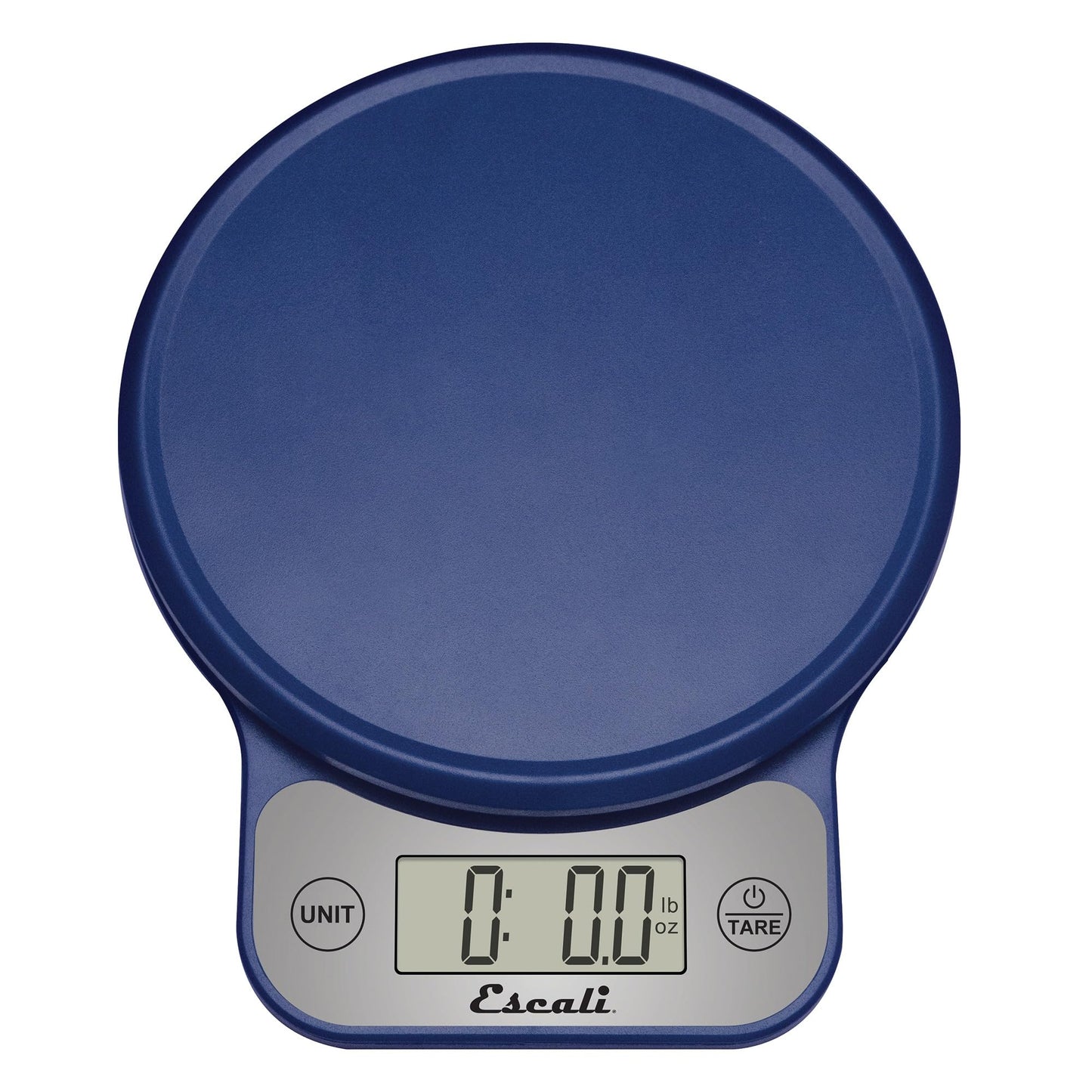 Escali Telero Digital Food Scale, High Precision Kitchen Scale for Cooking, Baking, Portion Control, Meal Prep, Weigh in Grams and Ounces, 11 lb Capacity, Blue (T136)