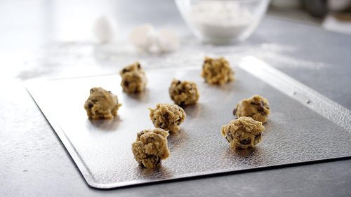 Doughmakers 10072 Cookie Sheet - Large Silver Baking Tray, 14" x 20.5" for Perfect Cookies