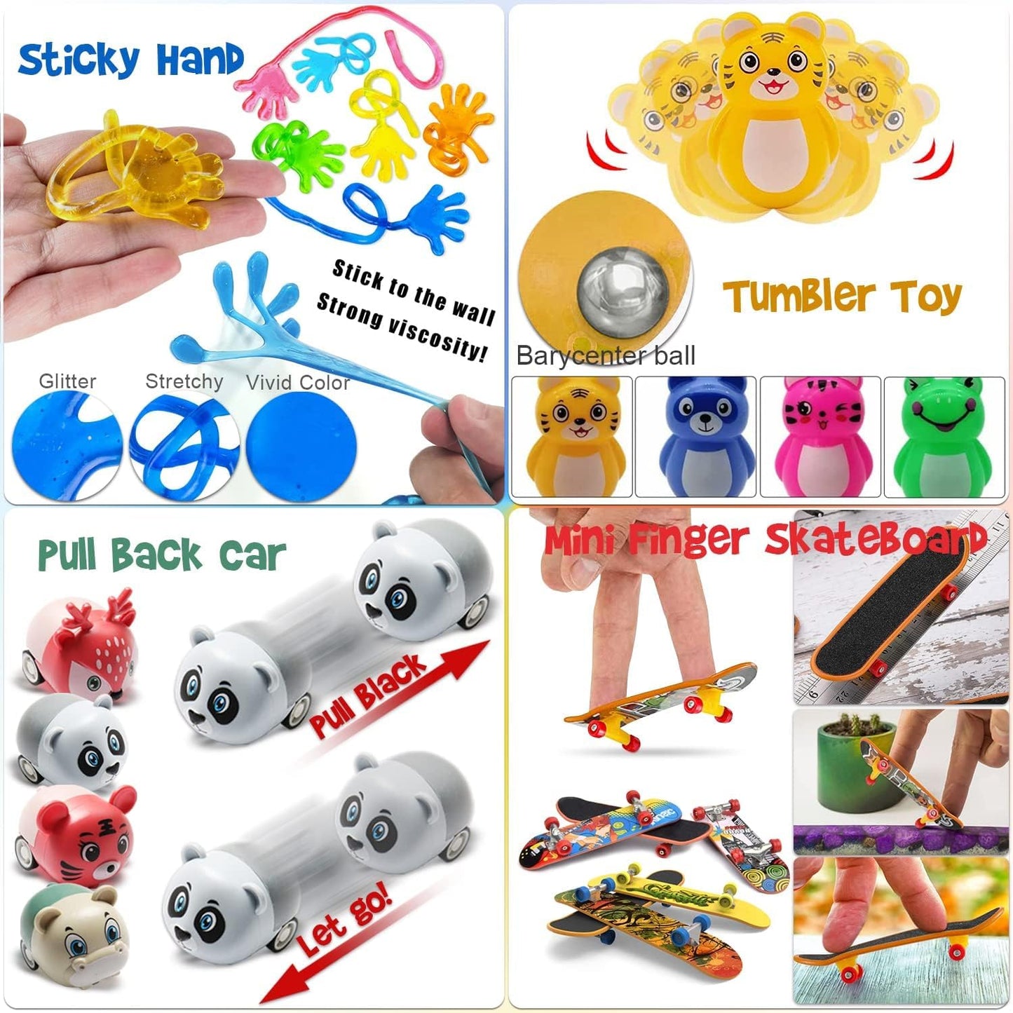 Totbit 56 Pcs Party Favors - Fun Treasure Chest Toys for Kids | Ideal for Birthdays & Classroom Prizes