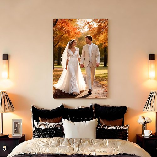 Heamubo Custom Canvas Prints - Personalized Family Wall Art Gift | Fast Next Day Shipping