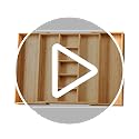 Adjustable Bamboo Kitchen Drawer Organizer for Utensils - 17 to 28 Inch, Extra Large, Flatware Tray