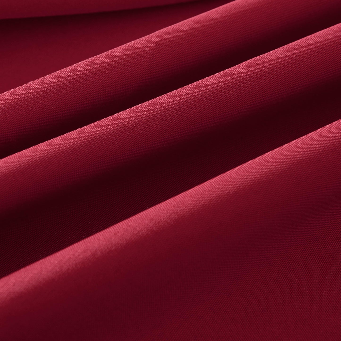 ZarzaaSik 10-Pack Round 108-inch Burgundy Table Cloths, Solid Stain and Wrinkle Resistant Circular Tablecloth, Premium Plain Weave Polyester Fabric Table Linen Covers for Hotel, Banquet